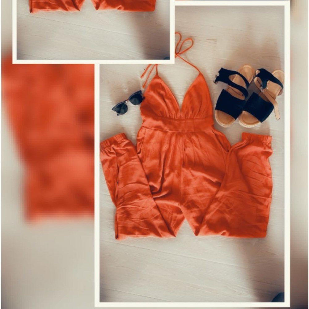 Halter jumpsuit